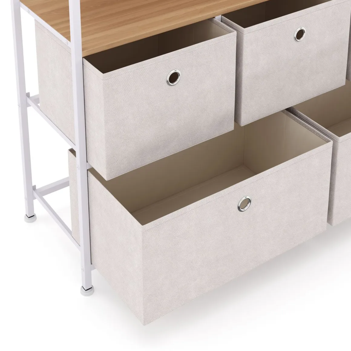 Sideboard MIKA 100 x 78 cm beige