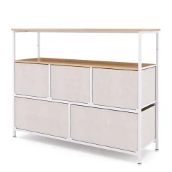 Sideboard MIKA 100 x 78 cm beige