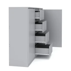 Sideboard TALA 140 x 100 cm grau