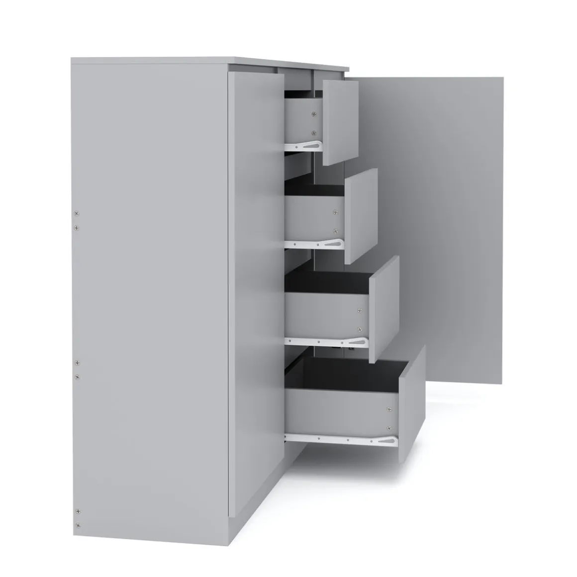 Sideboard TALA 140 x 100 cm grau