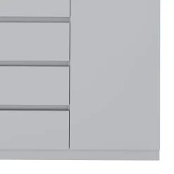 Sideboard TALA 140 x 100 cm grau