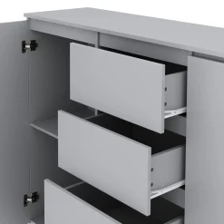 Sideboard TALA 140 x 100 cm grau