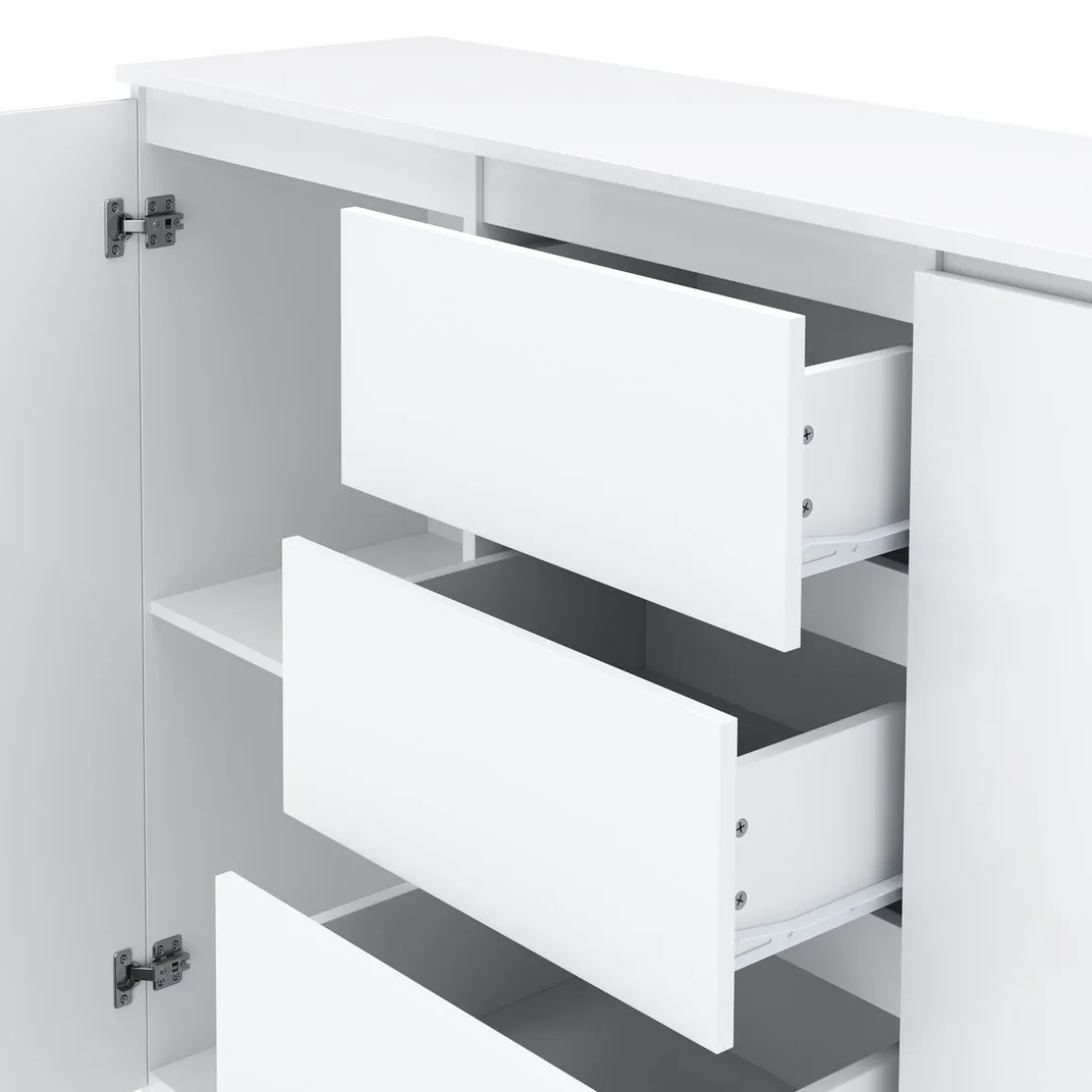 Sideboard TALA 140 x 100 cm weiss