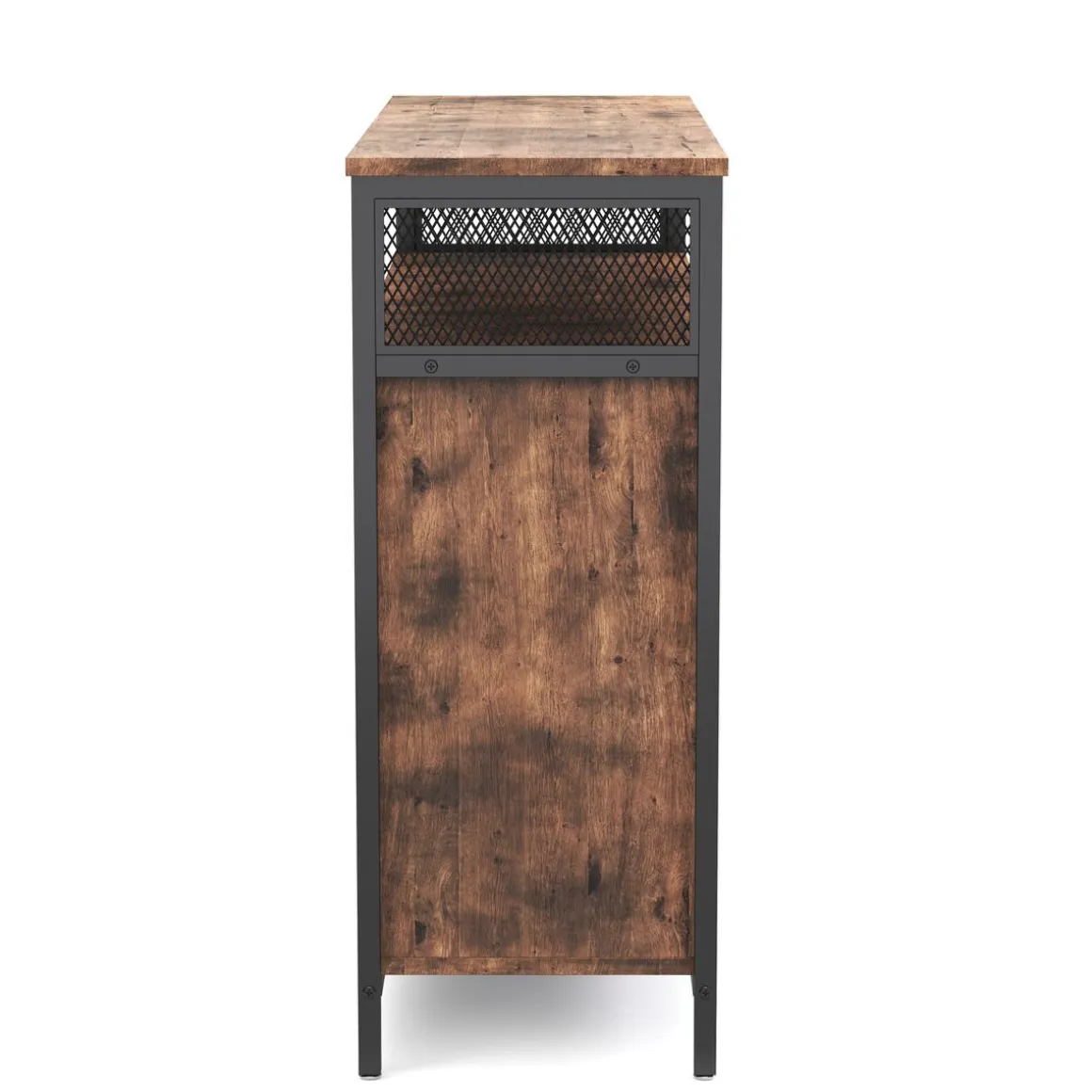 Sideboard Vintage BONITA mit Schiebetüren 100 x 80 cm