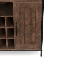 Sideboard Vintage BONITA mit Weinregal 100 x 80 cm