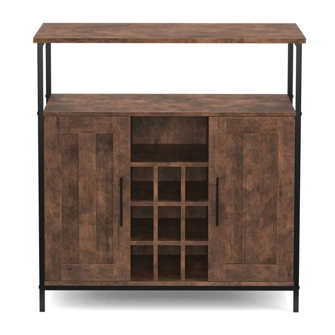 Sideboard Vintage BONITA mit Weinregal 100 x 80 cm