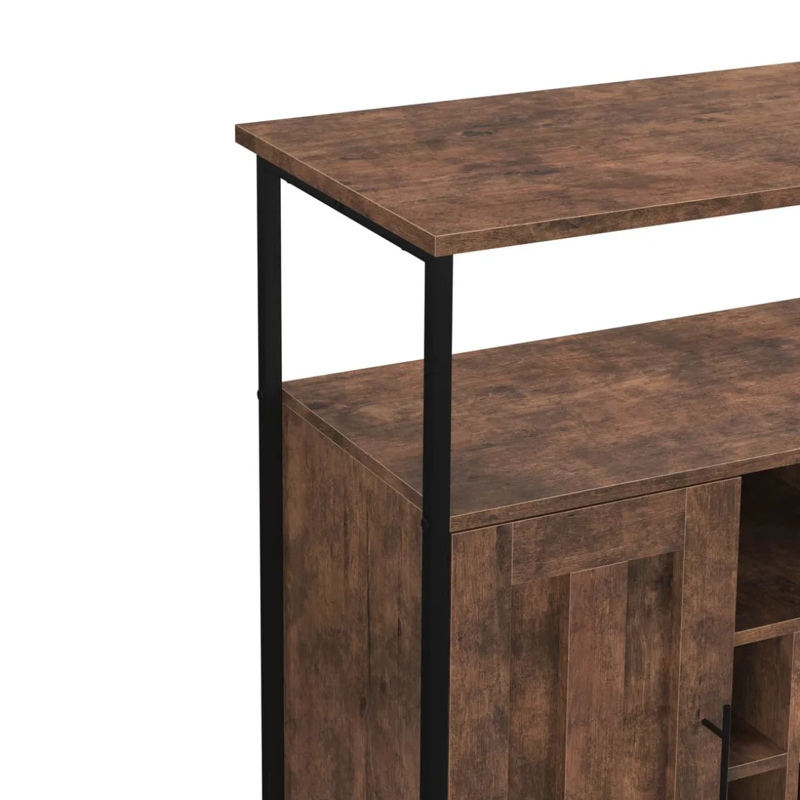 Sideboard Vintage BONITA mit Weinregal 100 x 80 cm