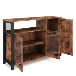 Sideboard Vitrine Vintage BONITA 110 x 75 cm