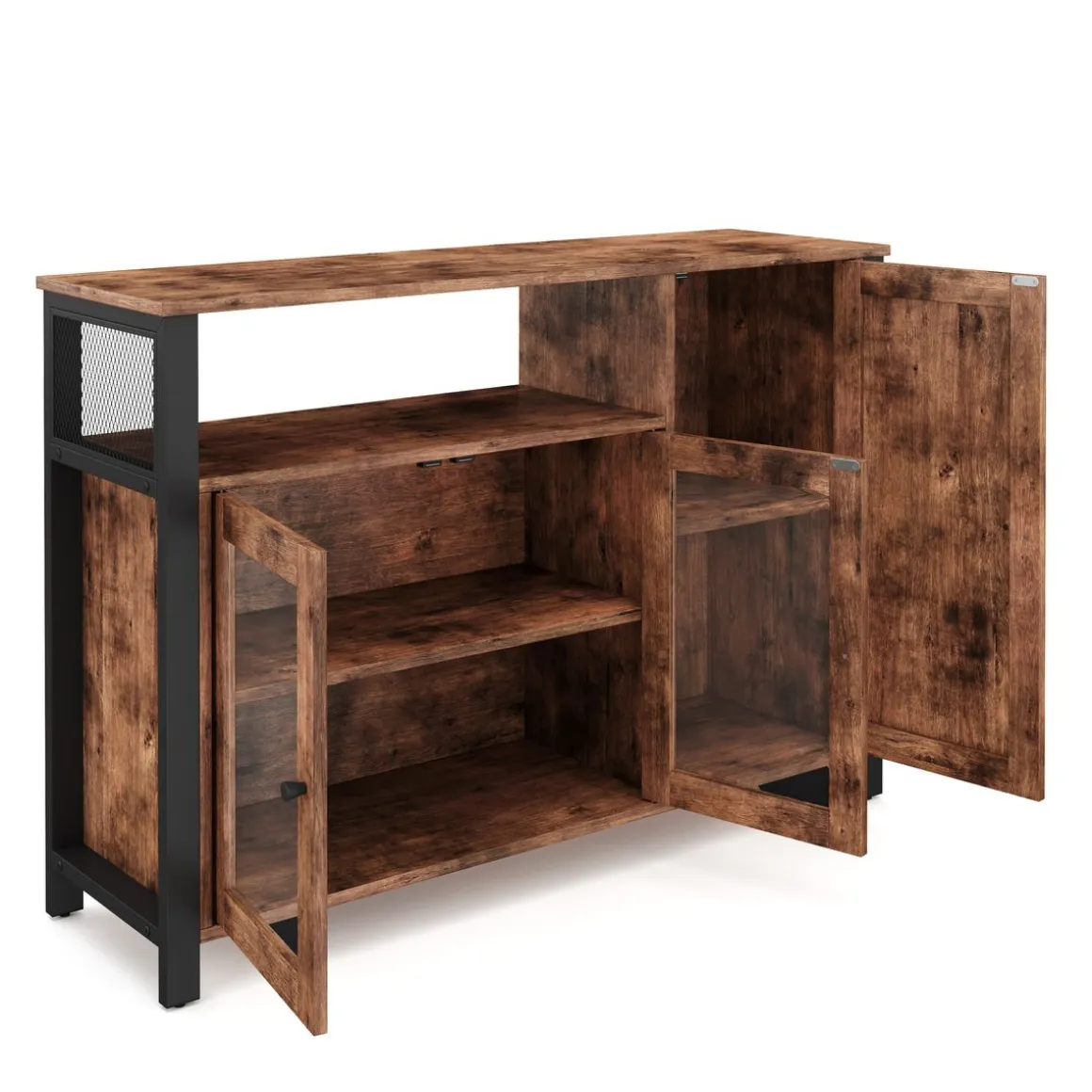Sideboard Vitrine Vintage BONITA 110 x 75 cm