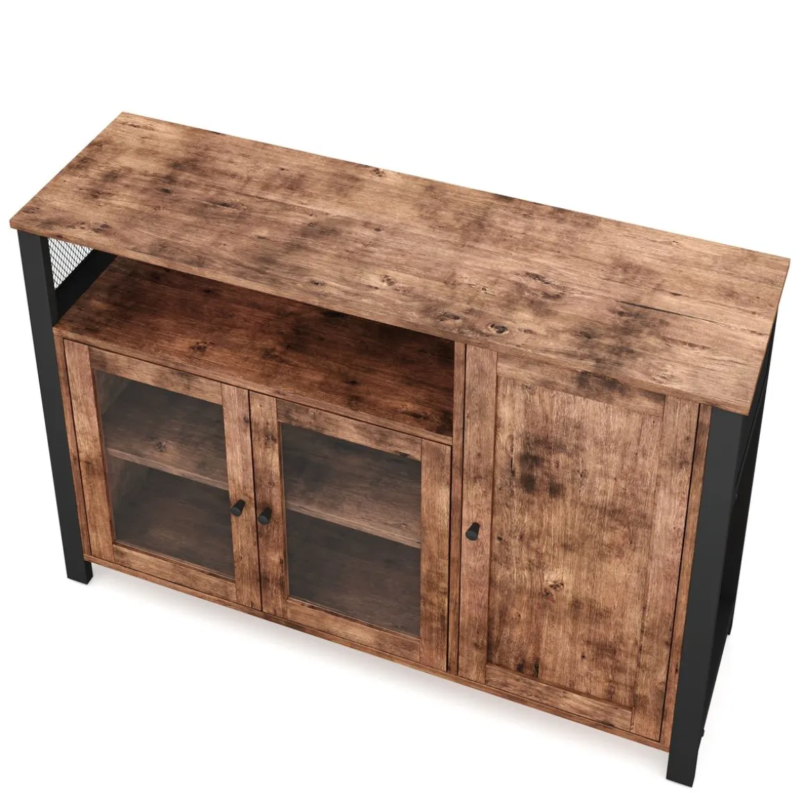 Sideboard Vitrine Vintage BONITA 110 x 75 cm