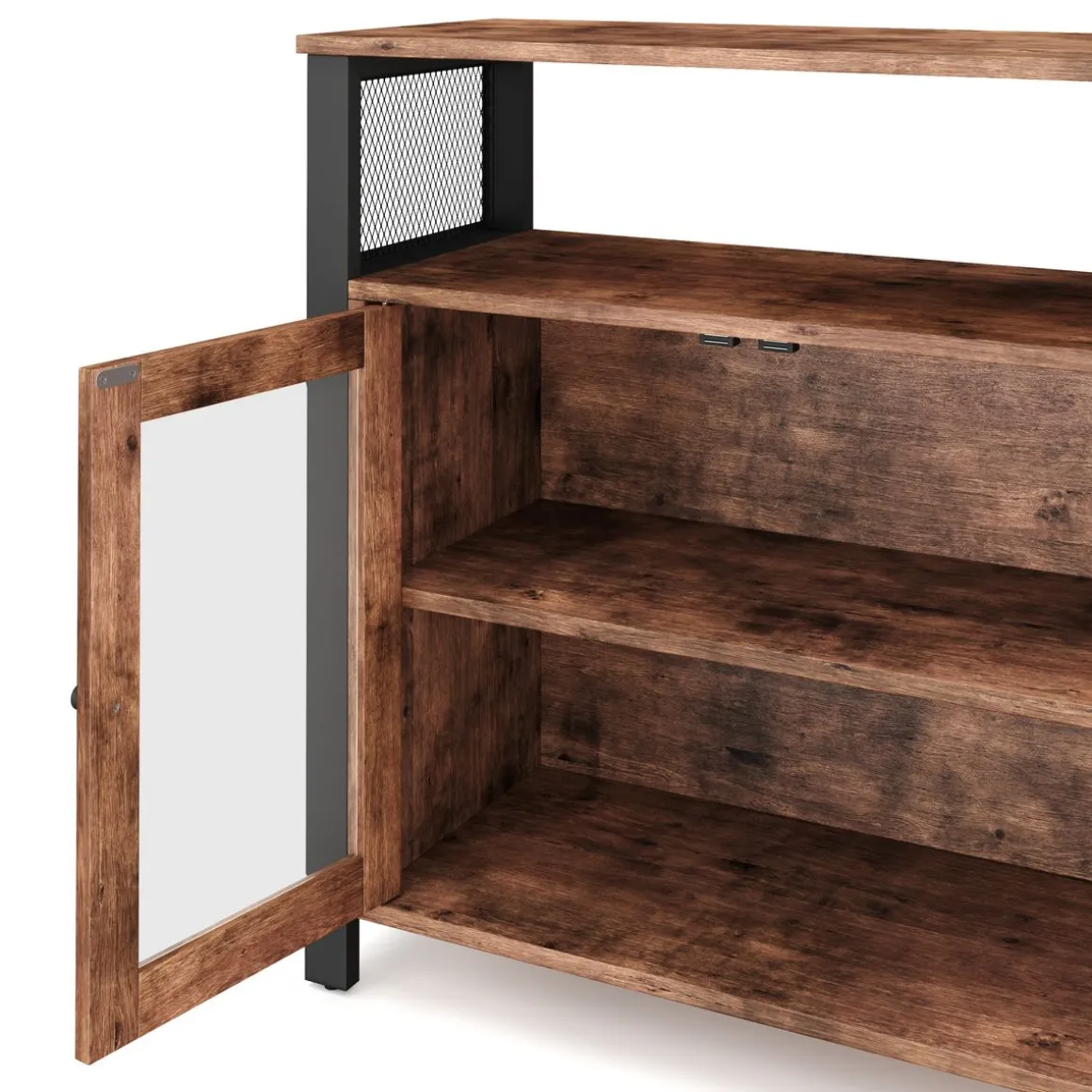 Sideboard Vitrine Vintage BONITA 110 x 75 cm