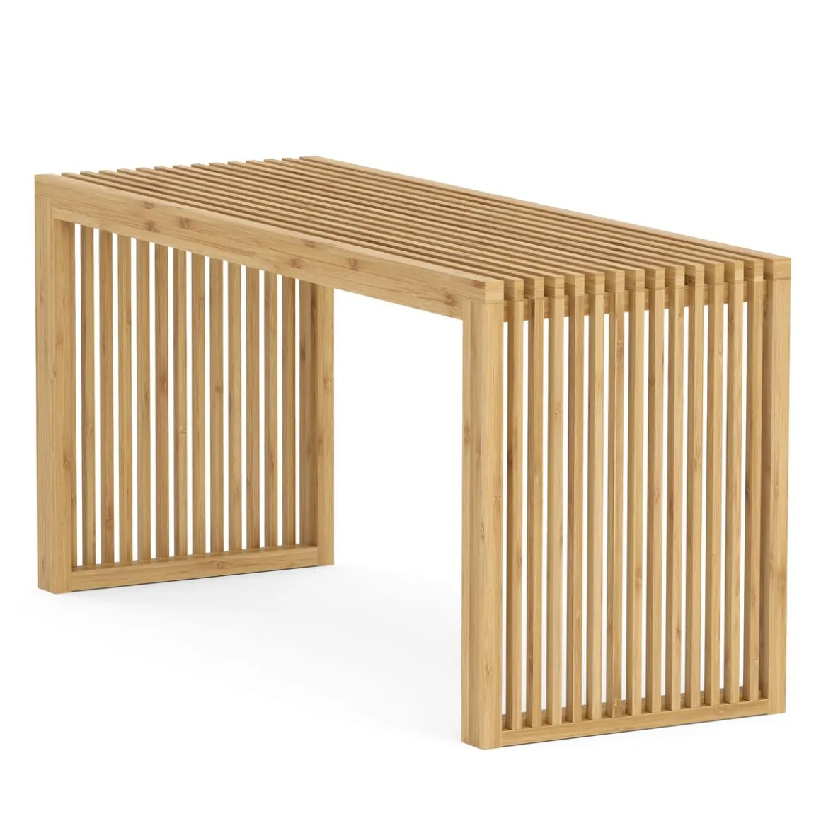 Sitzbank Bambus NORESSO 90 cm natur