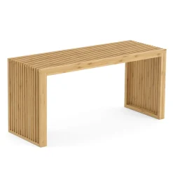 Sitzbank Bambus NORESSO 90 cm natur