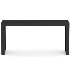 Sitzbank Bambus NORESSO 90 cm schwarz