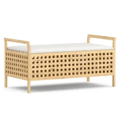 Sitzbank Bambus VELDEN 92 cm natur