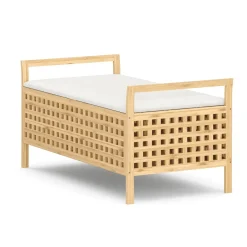 Sitzbank Bambus VELDEN 92 cm natur