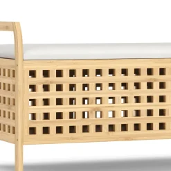 Sitzbank Bambus VELDEN 92 cm natur