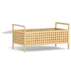 Sitzbank Bambus VELDEN 92 cm natur