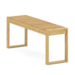 Sitzbank Bambus ZAHARA 120 cm