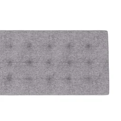 Sitzbank CELINA 120 cm grau/schwarz