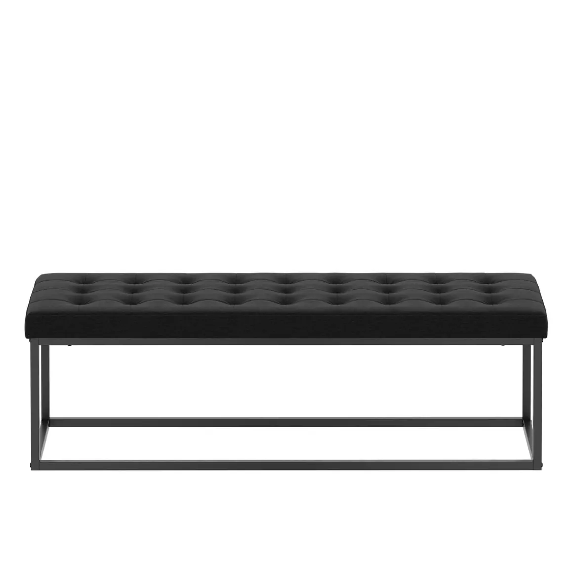 Sitzbank CELINA 120 cm schwarz
