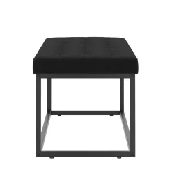 Sitzbank CELINA 120 cm schwarz