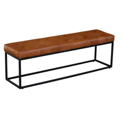 Sitzbank Leder ELODIE 140 cm
