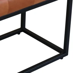 Sitzbank Leder ELODIE 140 cm