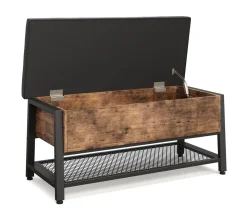 Sitzbank Leder Vintage BONITA