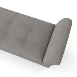 Sitzbank mit Lehne ESTER grau