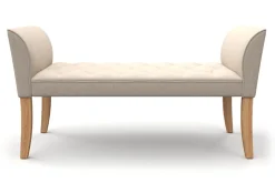 Sitzbank mit Lehne LUBA beige