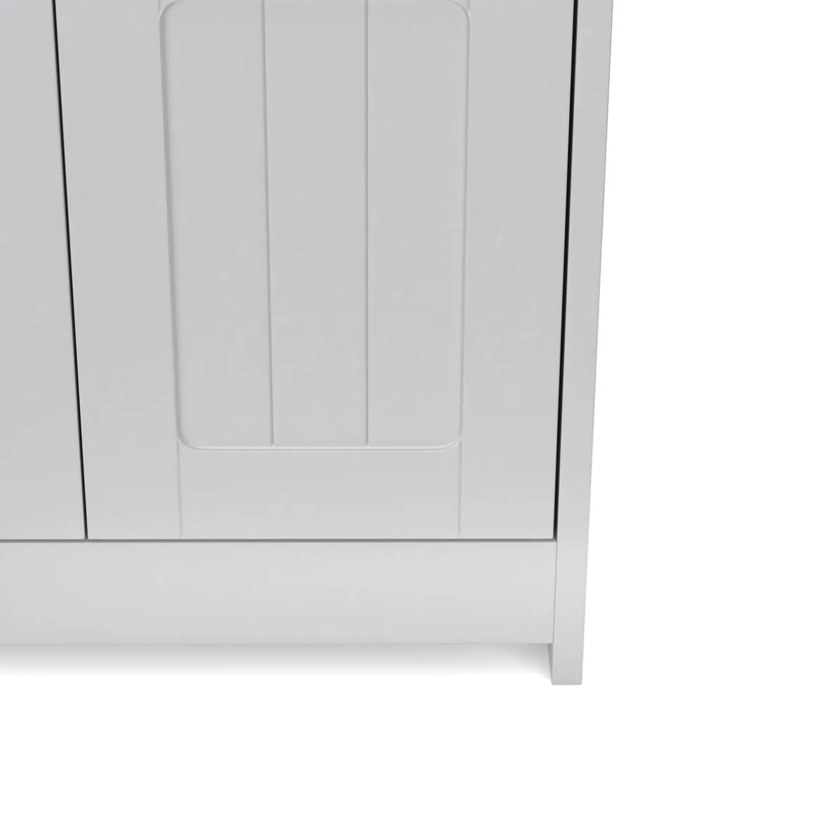 Sitzbank mit Stauraum 90 x 35 x 45 cm grau