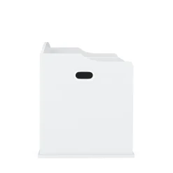 Sitzbank Spielzeugkiste 76 x 48 x 54 cm weiss