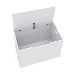 Sitzbank Spielzeugkiste 76 x 48 x 54 cm weiss