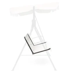 Sitzfläche mit Rückenlehne Hollywoodschaukel beige