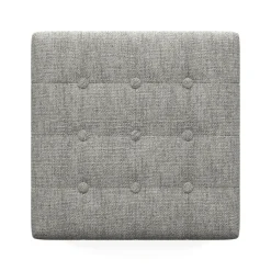 Sitzhocker mit Stauraum LIM grau