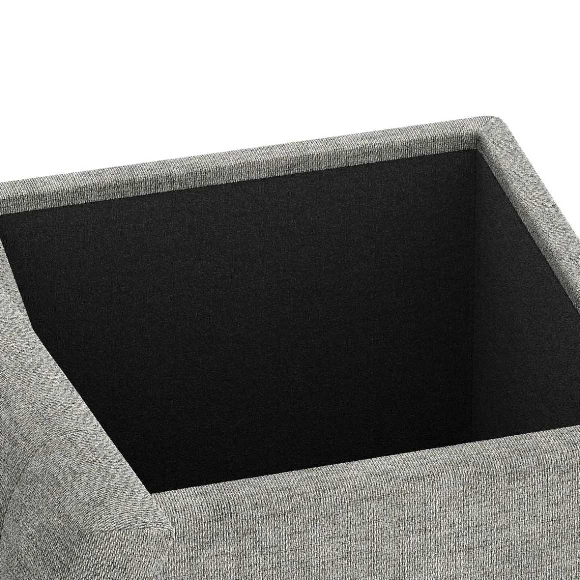 Sitzhocker mit Stauraum LIM grau