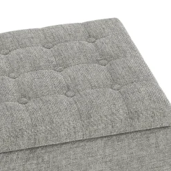 Sitzhocker mit Stauraum LIM grau