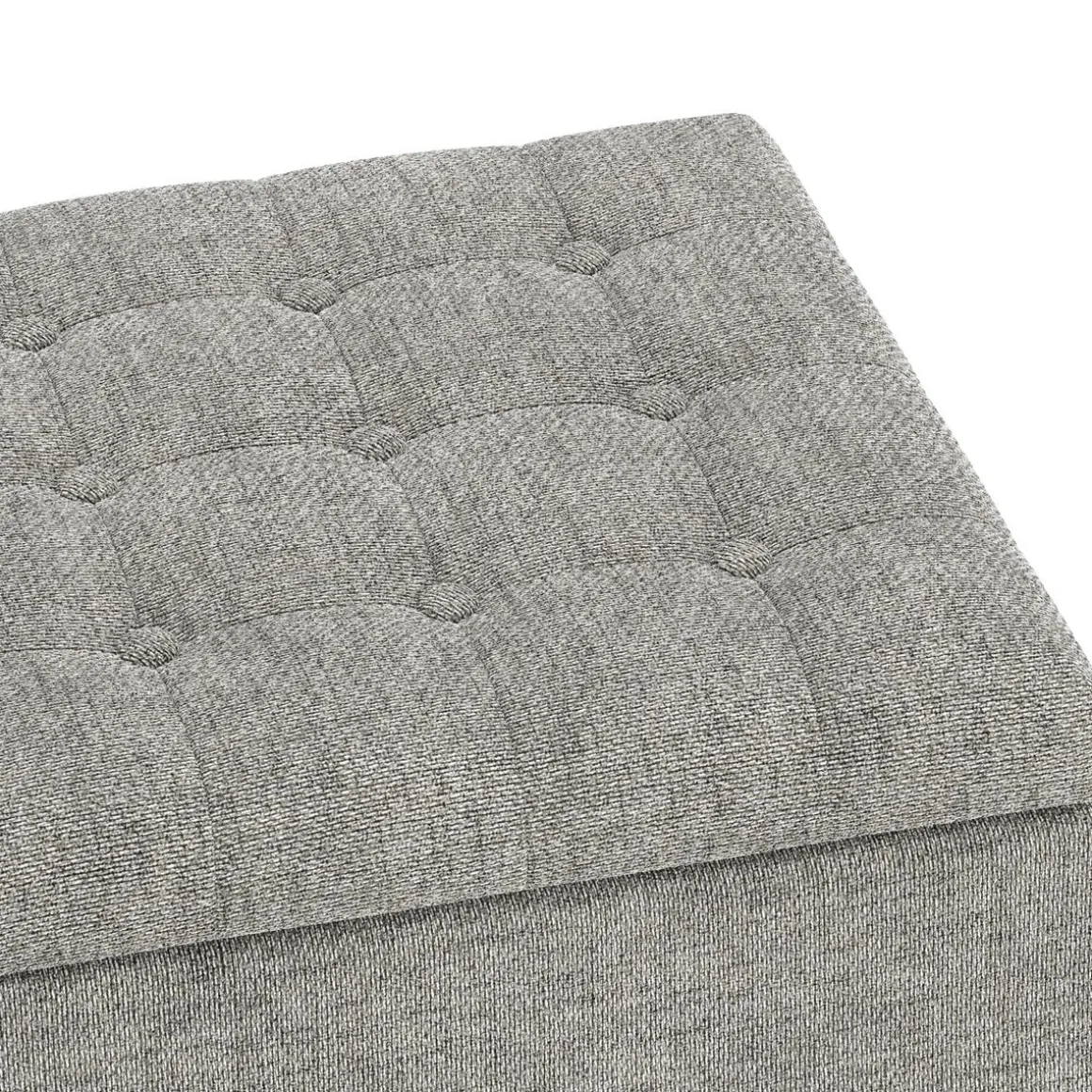 Sitzhocker mit Stauraum LIM grau