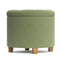 Sitzhocker mit Stauraum RIM hellgrün
