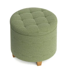 Sitzhocker mit Stauraum RIM hellgrün