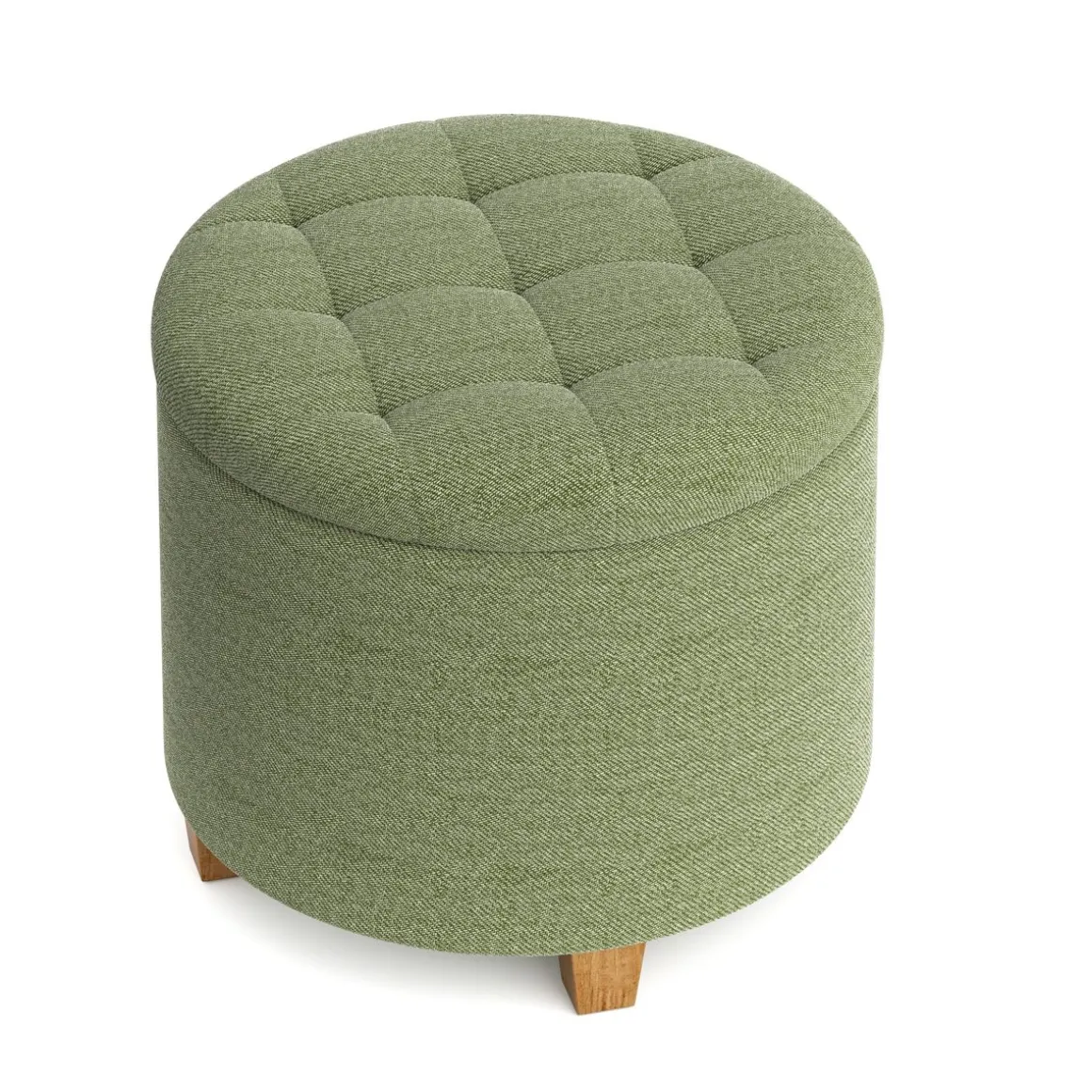 Sitzhocker mit Stauraum RIM hellgrün