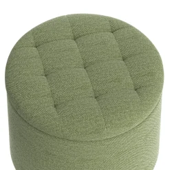 Sitzhocker mit Stauraum RIM hellgrün
