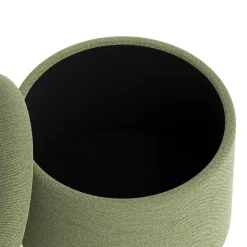 Sitzhocker mit Stauraum RIM hellgrün
