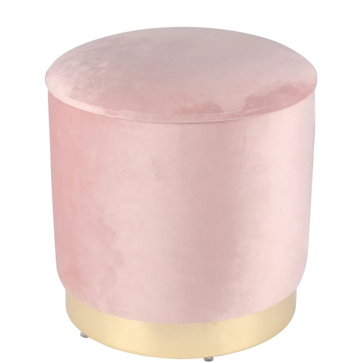 Sitzhocker mit Stauraum rosa