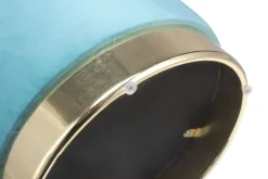 Sitzhocker mit Stauraum türkis