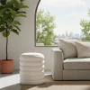 Sitzhocker Teddy mit Stauraum JAR weiss