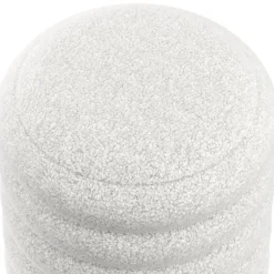 Sitzhocker Teddy mit Stauraum JAR weiss