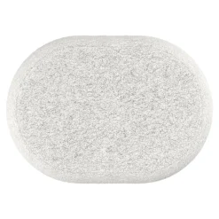 Sitzhocker Teddy PILL mit Stauraum 59 x 45 x 40 cm weiss