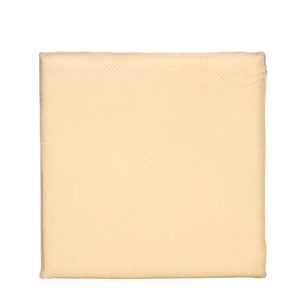 Sitzkissen mit Memoryschaum 40 x 40 cm grau/beige